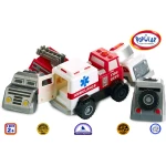 Дитячий конструктор Popular Playthings машинка (поліція, швидка допомога, пожежна)