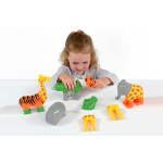 Пазл 3D дитячі магнітні тварини POPULAR Playthings Mix or Match (тигр, крокодил, слон, жираф) - Зображення 2