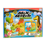 Пазл 3D дитячі магнітні тварини POPULAR Playthings Mix or Match (тигр, крокодил, слон, жираф) - Зображення 8
