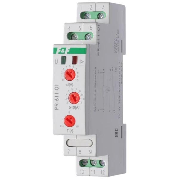Реле струму PR-611-04, з трансформатором, 360-540 А