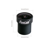 Лінза M12 2.1мм RunCam RC21 для камер Swift 2/Mini/Micro3 - Зображення 3
