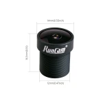 Лінза M12 2.1мм RunCam RC21 для камер Swift 2/Mini/Micro3 - Зображення 3