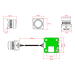 Камера FPV RunCam Split 3 Micro із вбудованим DVR - Зображення 6