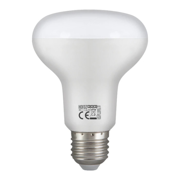 Світлодіодна лампа REFLED-10 10W E27 4200К R63