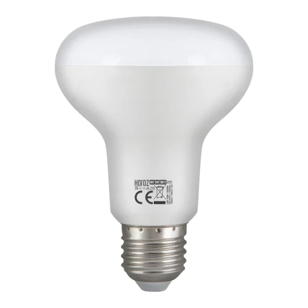 Світлодіодна лампа REFLED-10 10W E27 4200К R63