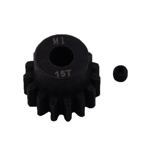 Піньйон сталевий RCTurn M1.0 під вал 5мм (15T)