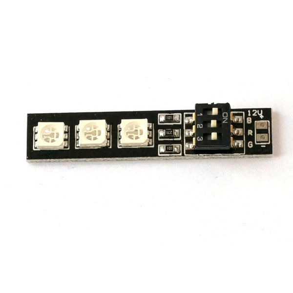 Світлодіодний модуль RGB 3x5050 для променів мультикотерів (12В)