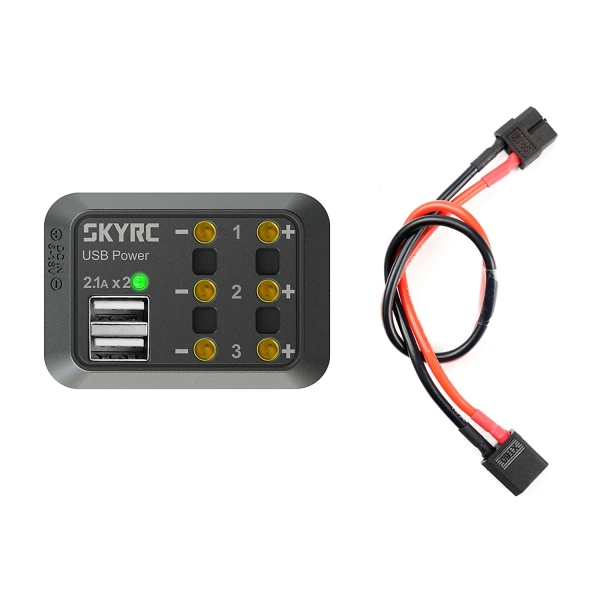 Розгалужувач живлення SkyRC SK-600114-03 з USB (XT60)