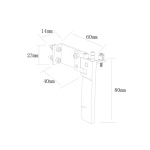 Кермо напряму 60x80мм для TFL Princess - Зображення 3