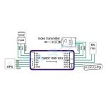 Модуль OSD Tarot 2.0 міні з антеною GPS (TL300L2) - Зображення 3