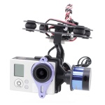 Підвіс двоосьовий гіростабілізований Tarot Т-2D для камер GoPro (TL68A00) - Зображення 4