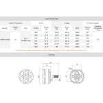 Мотор T-Motor AIR40 2205 2450KV 3-4S для мультикоптерів (рожевий) - Зображення 5