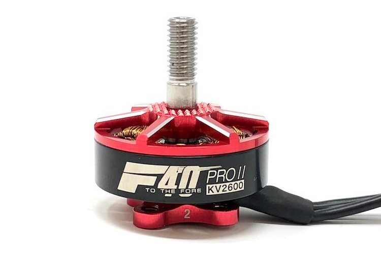 TM-F40PII-2600-RED_01-original.jpg Мотор T-Motor F40 PRO II 2306 2600KV для мультикоптерів (червоний) - Зображення 1