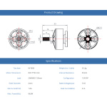 Мотор T-Motor MCK 2207 1800KV 5-6S для мультикоптерів - Зображення 5