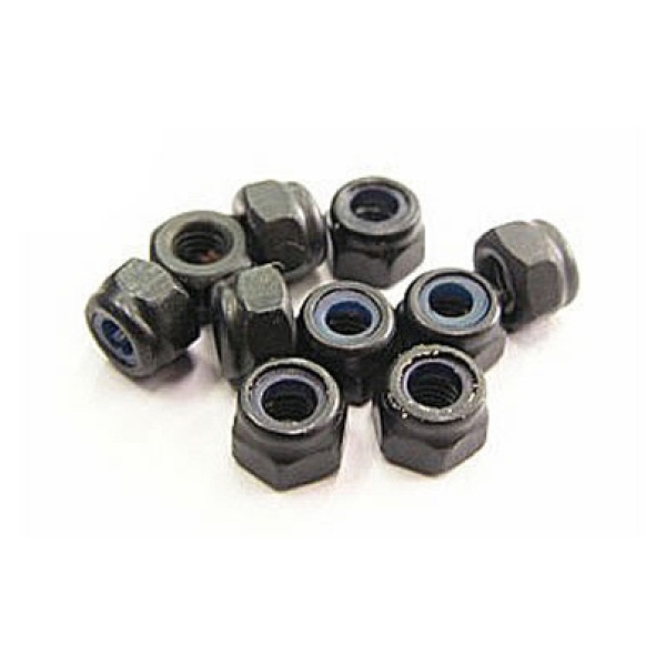 Team Magic 3mm Steel Locknut 10p