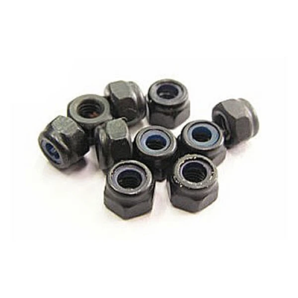 Team Magic 3mm Steel Locknut 10p
