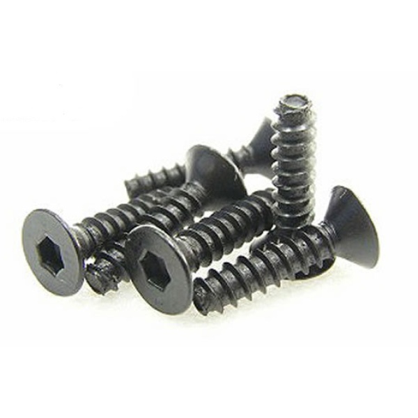 Team Magic 3x12mm Steel F.H. Self-Tapping Screw 6p
