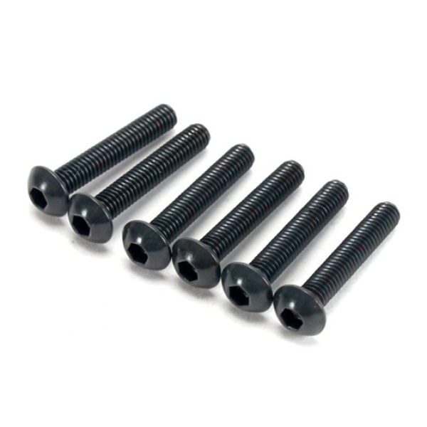 Team Magic 3.5x20mm Steel BH Screw 6p
