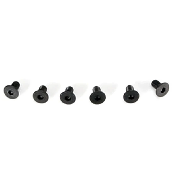 Team Magic 3x6mm Steel FH Screw 6p
