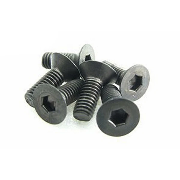Team Magic 3x8mm Steel F.H. Screw 6p