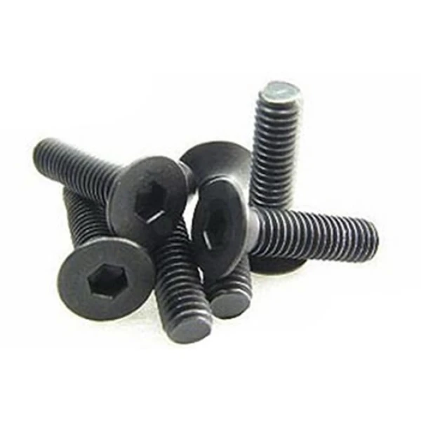 Team Magic 3x14mm Steel FH Screw 6p