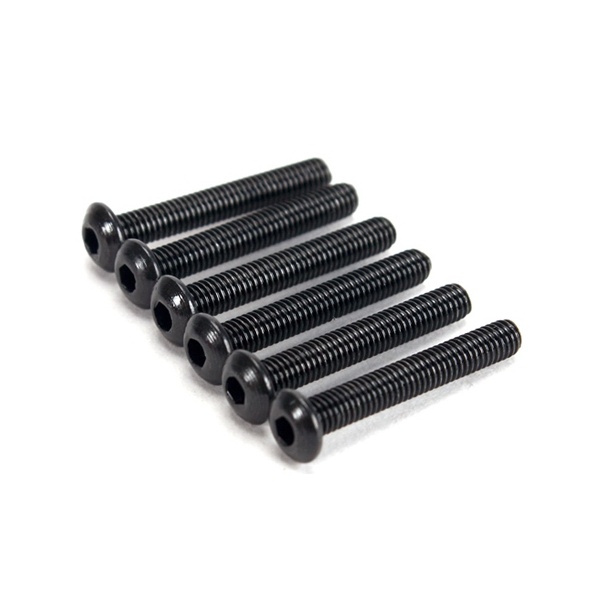Team Magic 3x20mm Steel Button Head Screw (6)