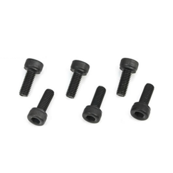 Team Magic 4x10mm Steel Cap Screw 6p