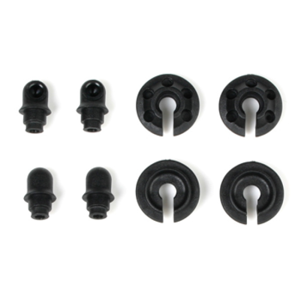 Team Magic E4 Shock Spring Mount & Ball Cup 4p
