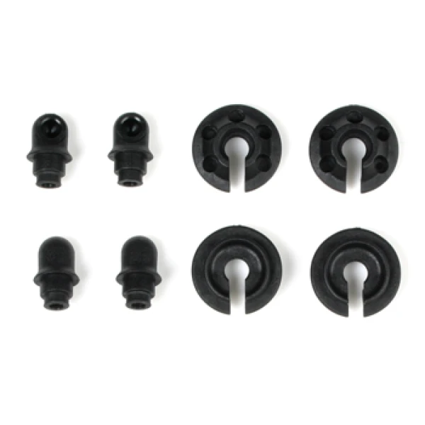 Team Magic E4 Shock Spring Mount & Ball Cup 4p