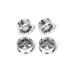 Team Magic E4 Drift Car Wheel 5 Spoke Silver 4p