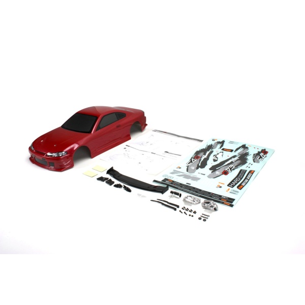 Team Magic E4D S15 Pre-painted Body Shell Deep Pink