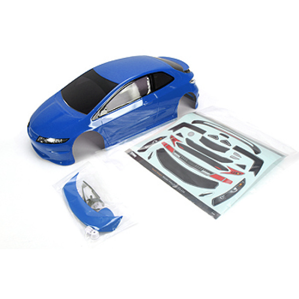 Team Magic E4D TPR Pre-painted Body Shell Blue