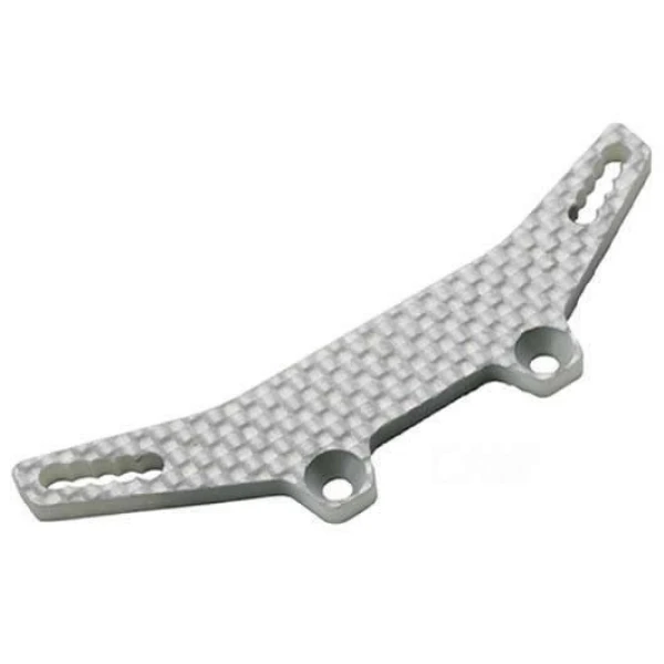 Team Magic E4D MF Front Composite Shock Tower White