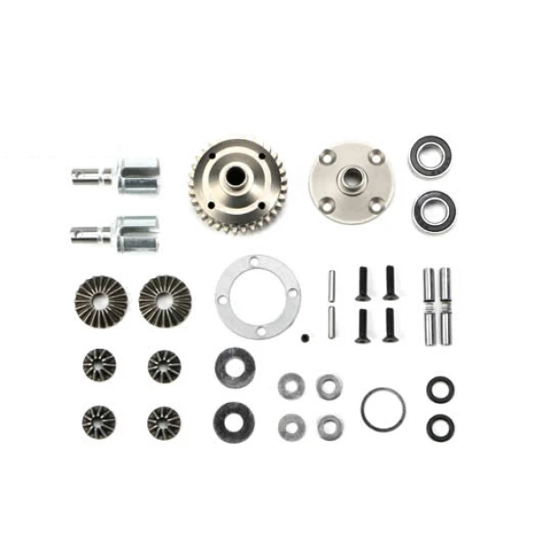 Team Magic E6 Center Differential Set With Steel Case for BES
