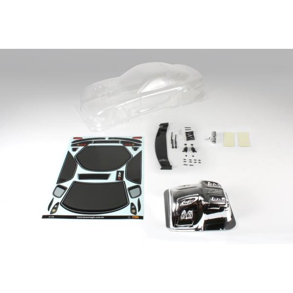 Team Magic K Factory RX7 Tour Car Body Clear 195mm