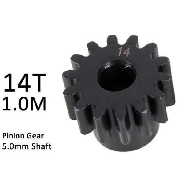 Team Magic M1.0 Pinion Gear для 5mm Shaft 14T