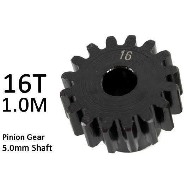 Team Magic M1.0 Pinion Gear для 5mm Shaft 16T
