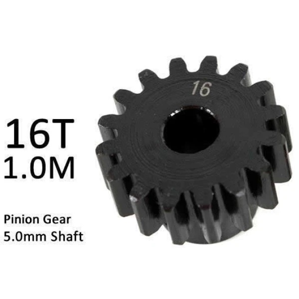 Team Magic M1.0 Pinion Gear для 5mm Shaft 16T