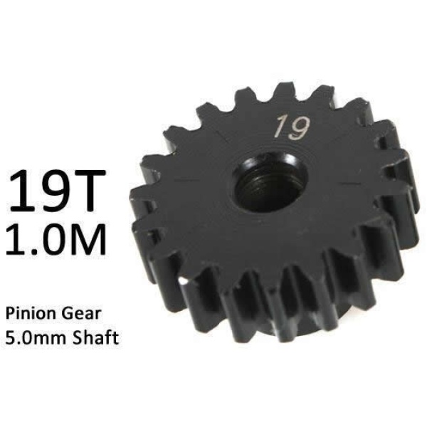 Team Magic M1.0 19T Pinion Gear для 5mm Shaft