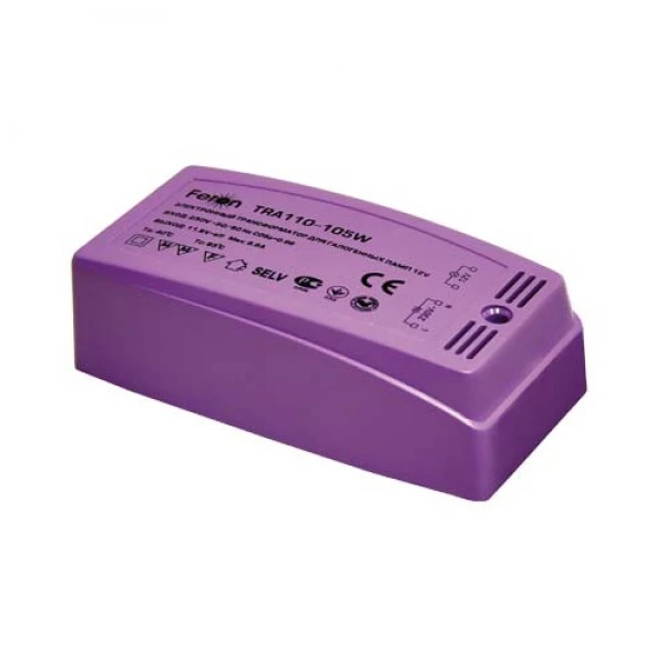 Трансформатор електронний пластик Feron TRA110 ферон 60W-new (531)