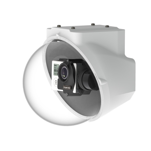 Підвіс двоосьовий VolantexRC 2DH3H для камер GoPro із захисним куполом