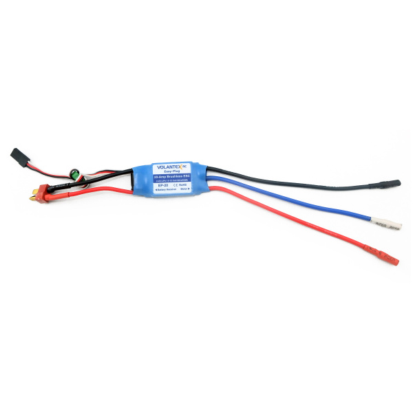 Регулятор ходу 20A БК для авіамоделей VolantexRC EasyPlug-20