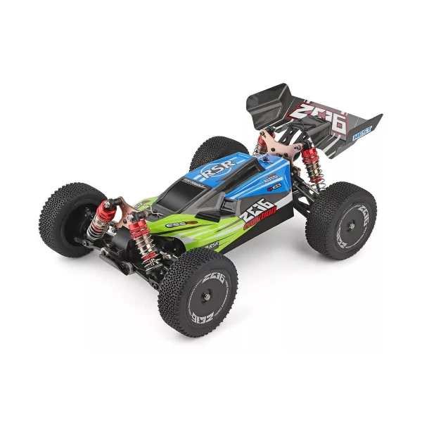 Машинка на радіокеруванні 1:14 баггі WL Toys 144001 4WD (зелений)