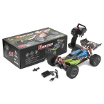 Машинка на радіокеруванні 1:14 баггі WL Toys 144001 4WD (зелений) - Зображення 11