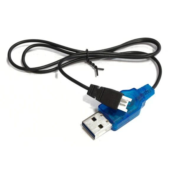 Зарядний пристрій USB для Li-Pol 1S 0.5А (запчастини для краулера WL Toys 24438)