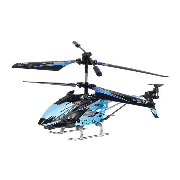Вертоліт на радіокеруванні 3-к WL Toys S929 з автопілотом (синій)