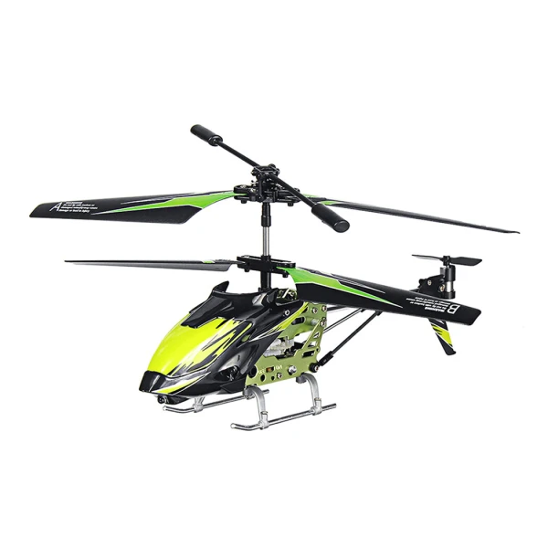 Вертоліт на радіокеруванні 3-к WL Toys S929 з автопілотом (зелений)