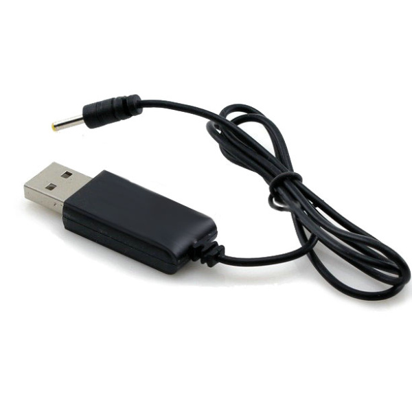 Зарядний кабель USB-DC2.5 (запчастина для вертольотів WL Toys S929, V319, V757)