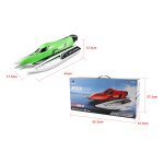 Катер на радіокеруванні WL Toys WL915 F1 High Speed Boat безколекторний (зелений) - Зображення 2