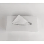 Серветка під серветки з Z-складанням 24×11.8×6 см, біла - Зображення 3